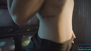 Petite MILF Nicole Aniston exposes body