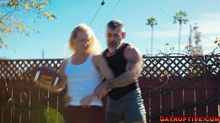 Johnny Moon and Lawson James in this enticing sex scene