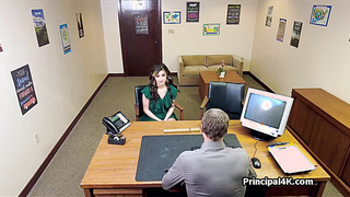 Hot housewife seduced by handsome principal