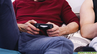 Clark Delgaty and Rocky Vallarta jerks each other