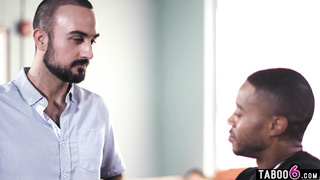 Bisexual threesome with 2 gays and MILF