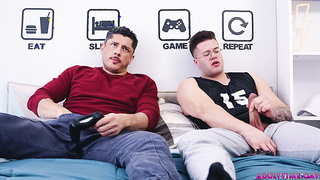 FUCK, EAT, GAME, REPEAT! Two guys find life's meaning!