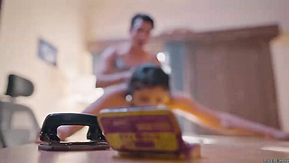 Merrid Bhabhi sex with Boss in Office