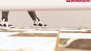 [Multiple Penetration] [Internal View] [3D HENTAI Assembly]