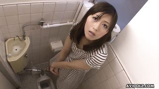 Asian dark haired, Saki Aiba is regularly pleasuring various fellows,