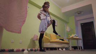 萝莉肛塞强制高潮