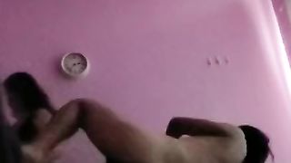 Asain gets her Tittys Deep Throated while Providing HANDJOB at Message Parlour