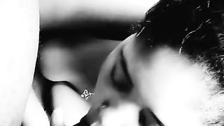 Coworker Wifey Inhales BIG BLACK COCK at Work