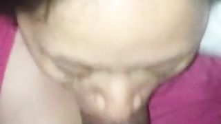 Amazing BLOWJOB from my Wifey's Filipina Pal at her Building :)