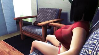 Large Orb Japanese Nubile Gets Bigger highly Tall into a Mini Giantess - Lengthy Gams Soles