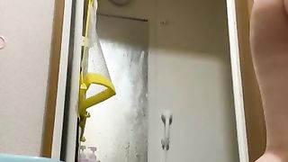 Japanese Wifey Stagged after Douche