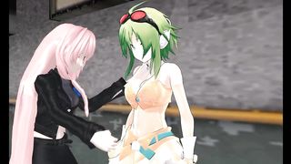[MMD][18+]Hentai Hero Tummy Crush