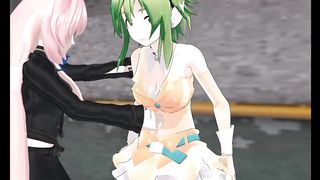 [MMD][18+]Hentai Hero Tummy Crush