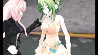 [MMD][18+]Hentai Hero Tummy Crush