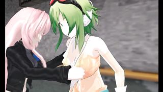 [MMD][18+]Hentai Hero Tummy Crush