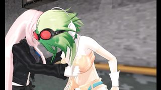 [MMD][18+]Hentai Hero Tummy Crush