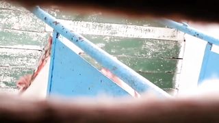 Chinese public toilet pee