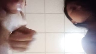 Chinese Tart 'possessed Chinese' gets Jism down her Hatch