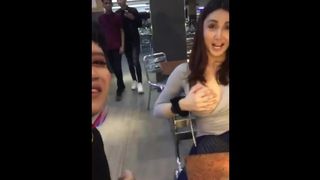 Thai Damsel Public Demonstrate Cupcakes (තායි කෑල්ල පෙන්නපු කුක්කු)