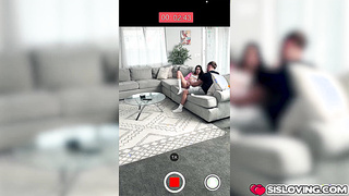 Joshua Lewis seduces stepcousin Aria Sloane