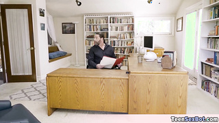 Stepdaughters wanted to try older cock