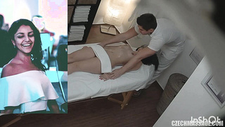 Delicate Virginia Gevorgyan intense orgasm