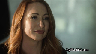 Milf puts on sexy black lingerie for BBC