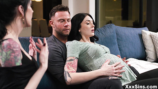 Seth banged two twats at the same time