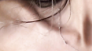 Skinny Babe pleasures herself with fuck machine