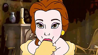 Famous toons sloppy blowjob