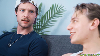 Leo Louis and Benjamin Blue masturbating