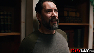 Little Puck fucks kinky school principal