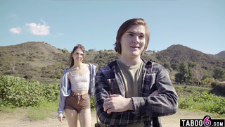 Teen hitchhikers picked up by a good man