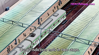 G-Spot Express 01 ▰ Public Subway Sex ▰ HENTAI UNCENSORED