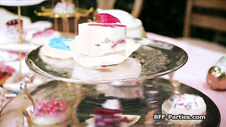 Tea party turns to foursome in Wonderland