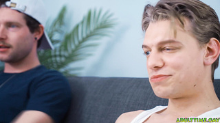 Leo Louis and Benjamin Blue jerk off side by side