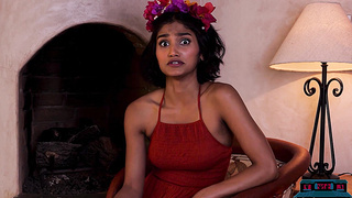 Indian beauty shows her fantastic curves