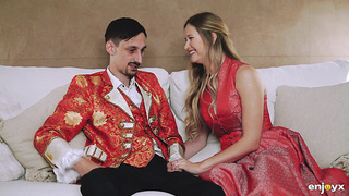 Only passionate sex can make the curvy blonde Stella Cardo moan so joyfully