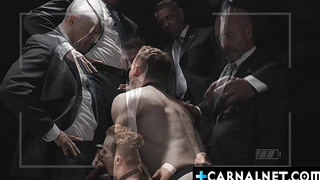 DILFS egging each other to fuck Dylan Tides