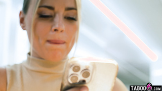 Office boss and employee lesbian sex