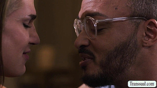 Nasty TS Kalli Grace barebacked by Dillon Diaz BBC