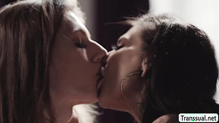 Busty stepmom Joanna Angel fucked by TS Jade Venus