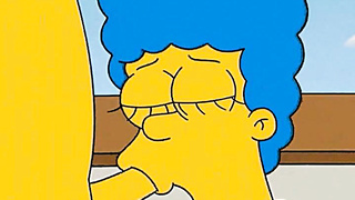 Marge Simpson real cheating wife