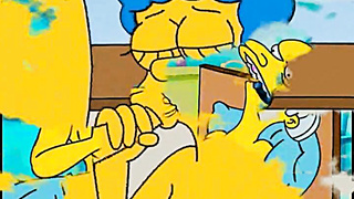 Marge Simpson real cheating wife