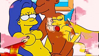 Marge Simpson real cheating wife
