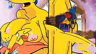 Marge Simpson real cheating wife