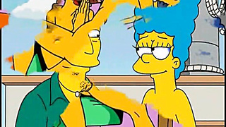 Marge Simpson real cheating wife