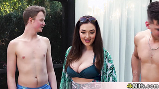 We will give her the orgasm of her life