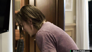 My busty stepmom teaches me how to fuck