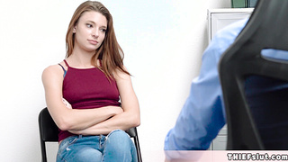 Skinny long legged thief slut destroyed